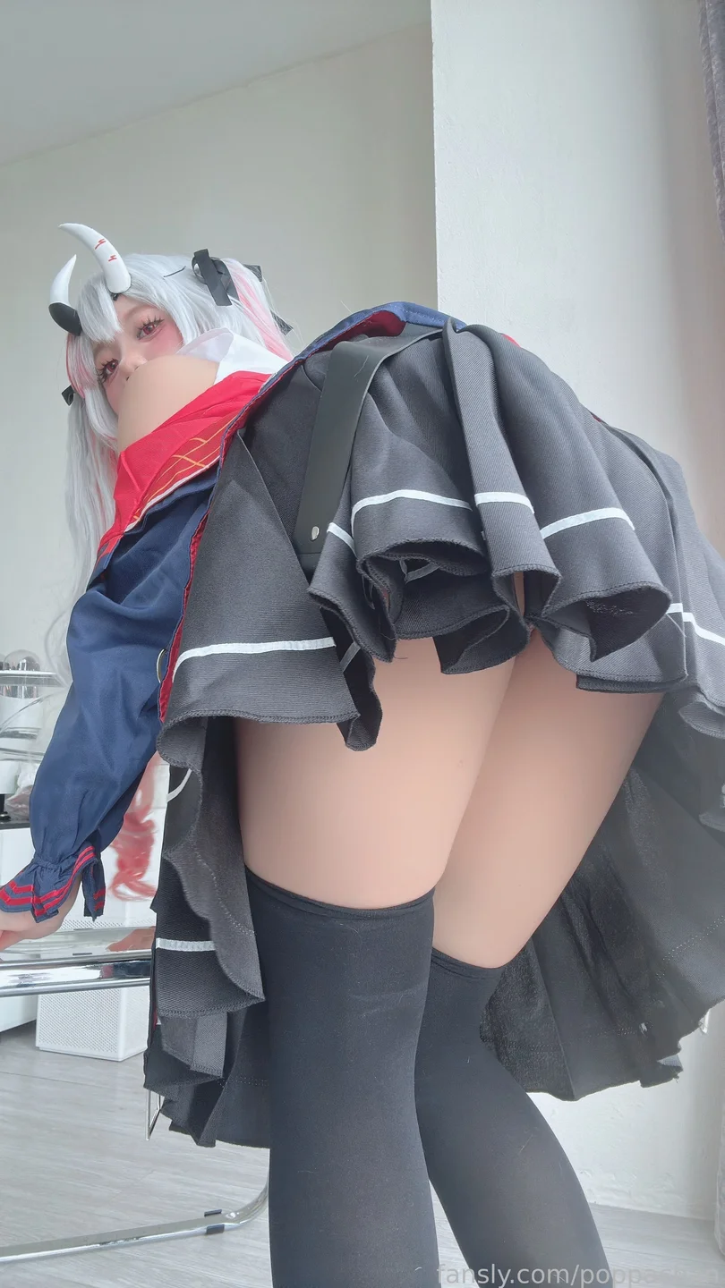 PoppaChan - No.129 Nakiri Ayame [19P-24MB] tg@simisebaisi 【丝足阁】011.webp